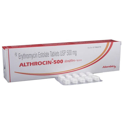 Althrocin 500 Tablet - Classic Derma