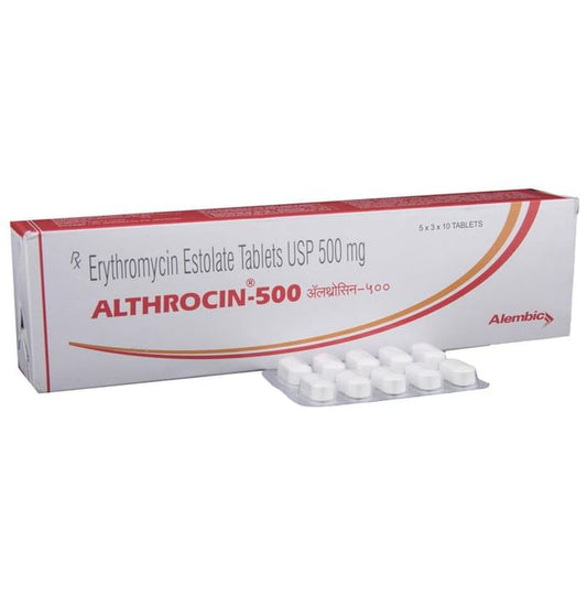 Althrocin 500 Tablet - Classic Derma