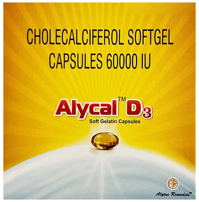 Alycal D3 Soft Gelatin Capsule - Classic Derma