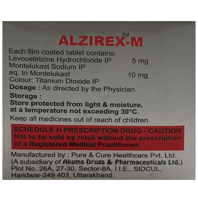 Alzirex-M Tablet