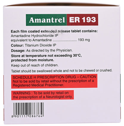 Amantrel 193mg Tablet ER