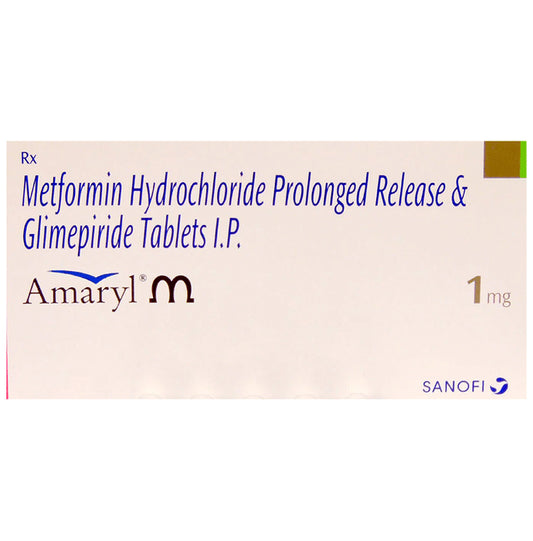 Amaryl M 1mg Tablet PR - Classic Derma