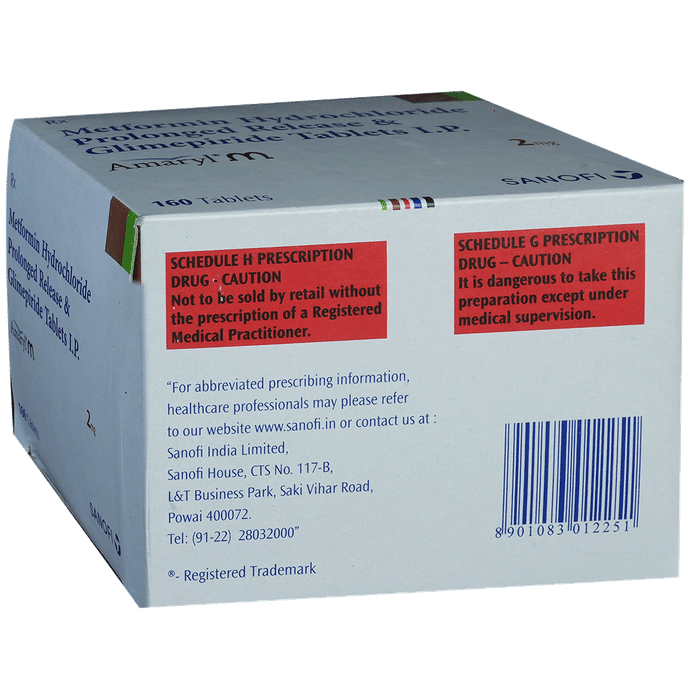 Amaryl M 2mg Tablet PR