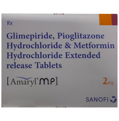 Amaryl MP 2mg Tablet ER - Classic Derma