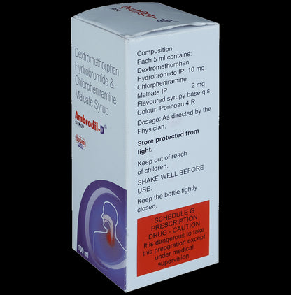 Ambrodil-D Syrup Sugar Free