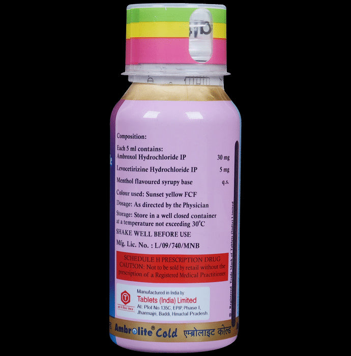Ambrolite Cold Syrup