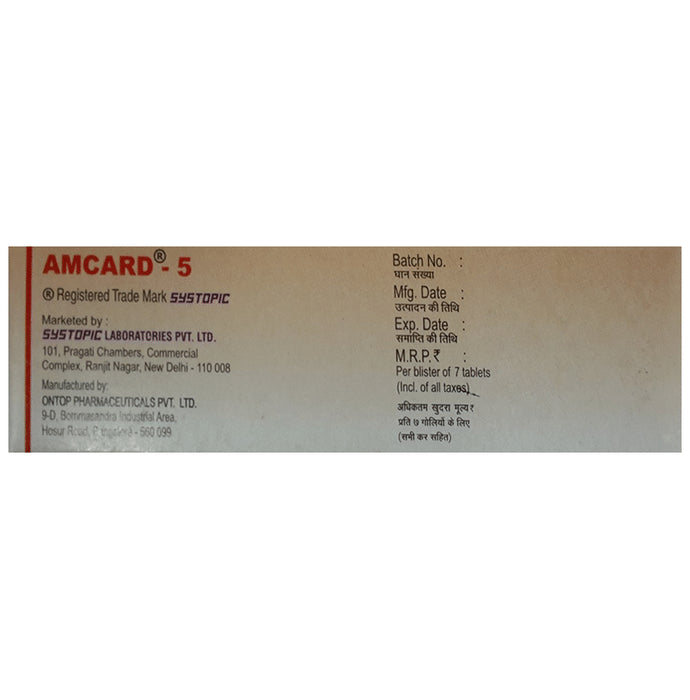 Amcard 5 Tablet