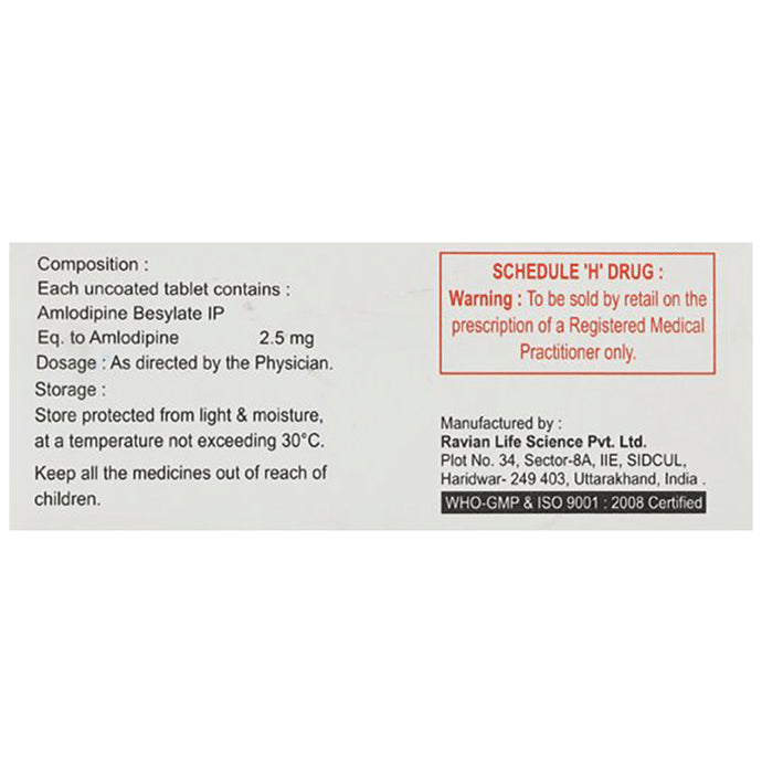 Amfirst 2.5mg Tablet