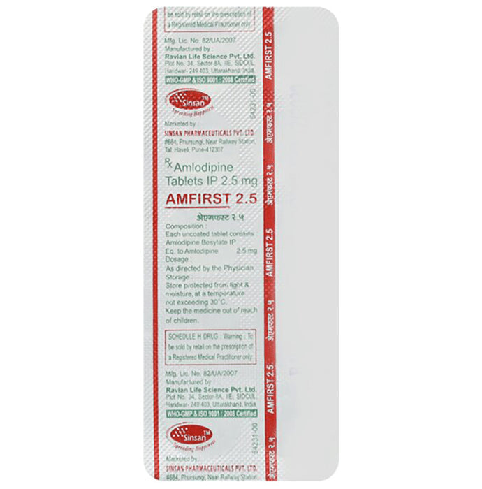 Amfirst 2.5mg Tablet