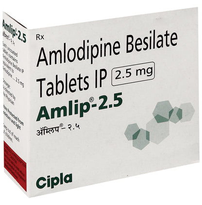 Amlip 2.5 Tablet - Classic Derma