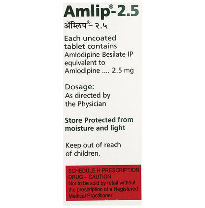 Amlip 2.5 Tablet