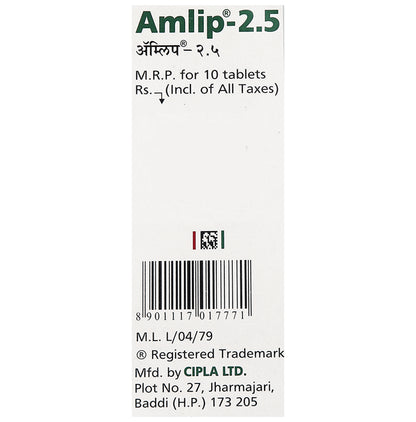 Amlip 2.5 Tablet