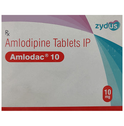 Amlodac 10 Tablet - Classic Derma