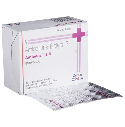 Amlodac 2.5 Tablet - Classic Derma