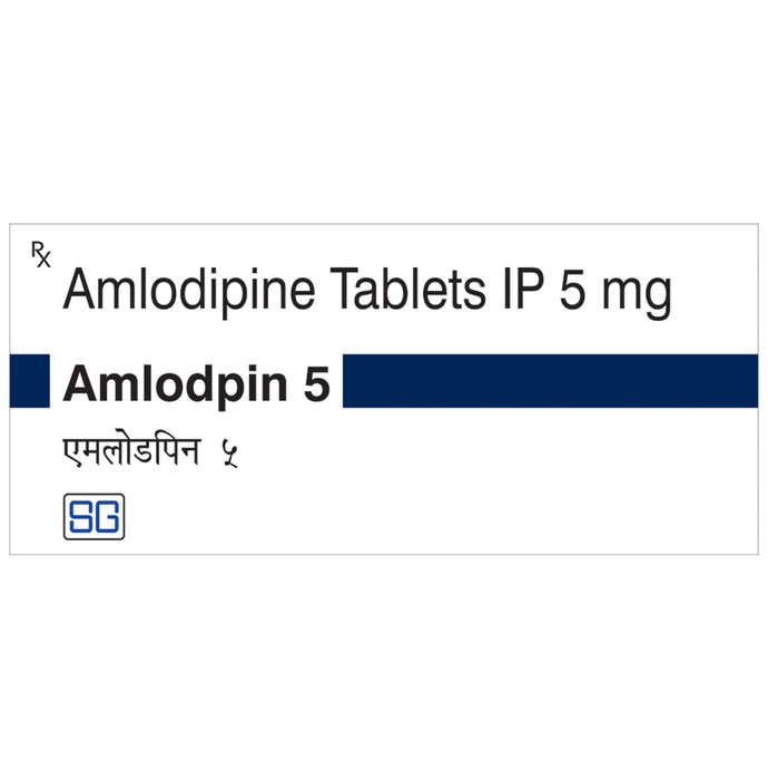 Amlodpin 5mg Tablet - Classic Derma