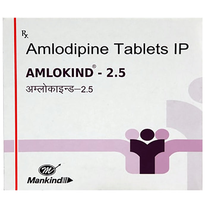 Amlokind 2.5 Tablet - Classic Derma