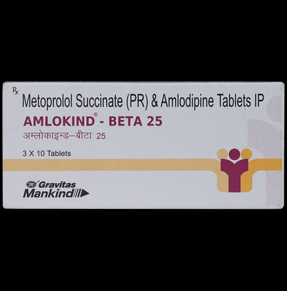 Amlokind Beta 5mg/25mg Tablet PR