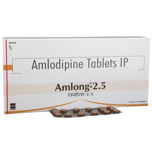 Amlong 2.5 Tablet - Classic Derma