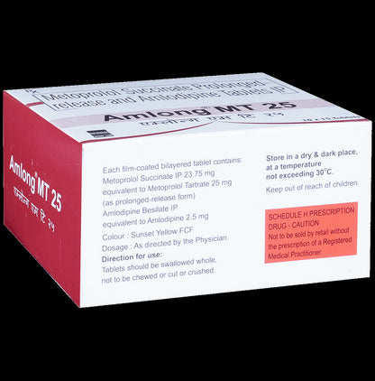 Amlong MT 25 Tablet PR