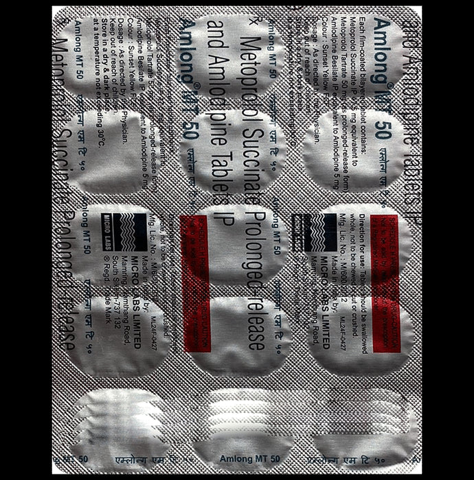 Amlong MT 50 Tablet PR