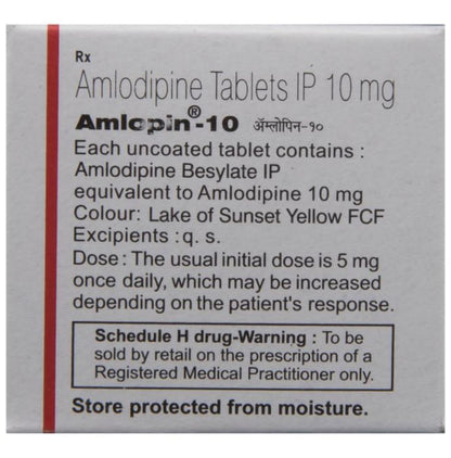 Amlopin 10 Tablet