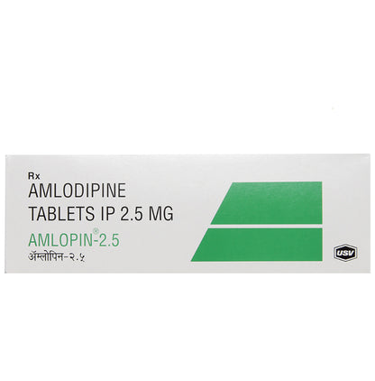 Amlopin 2.5 Tablet - Classic Derma
