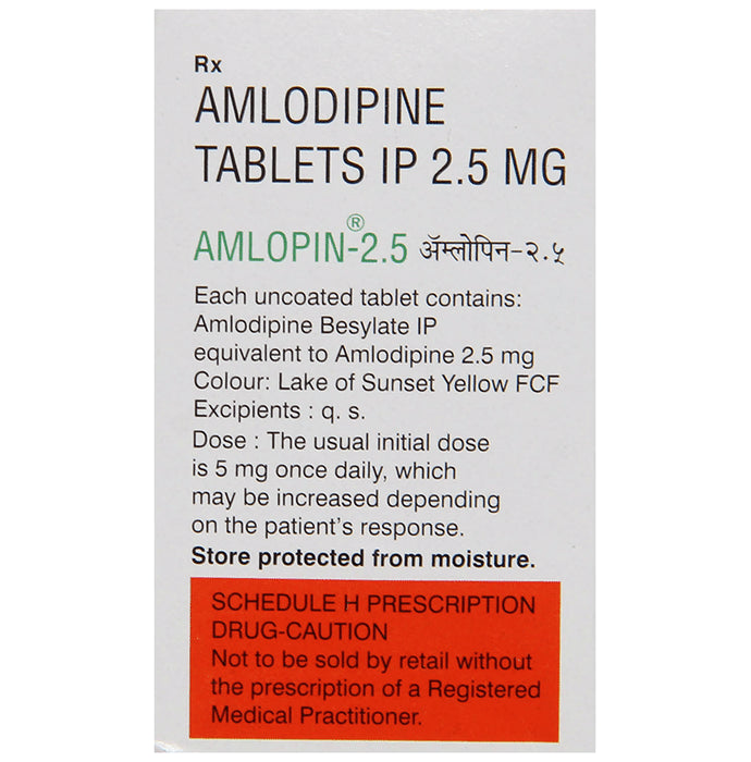 Amlopin 2.5 Tablet