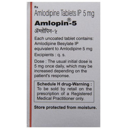 Amlopin 5 Tablet