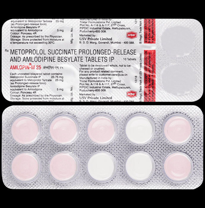 Amlopin-M 25 Tablet - Classic Derma