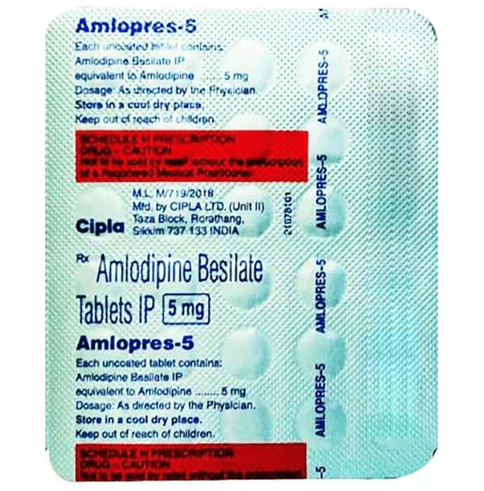 Amlopres 5 Tablet
