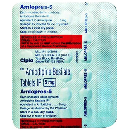 Amlopres 5 Tablet