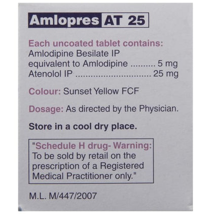 Amlopres AT 25 Tablet