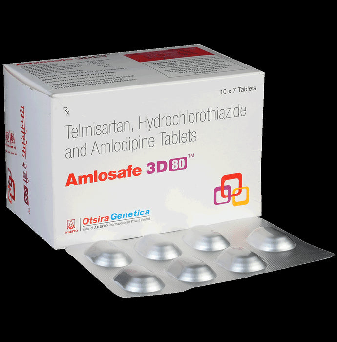 Amlosafe 3D 80 Tablet - Classic Derma