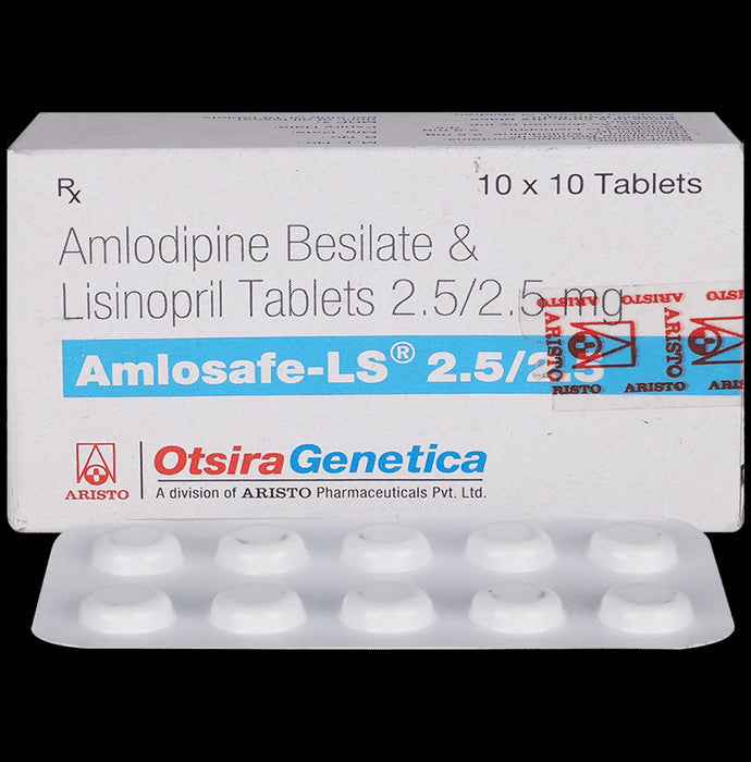 Amlosafe-LS 2.5mg/2.5mg Tablet - Classic Derma