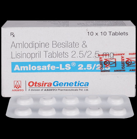 Amlosafe-LS 2.5mg/2.5mg Tablet - Classic Derma