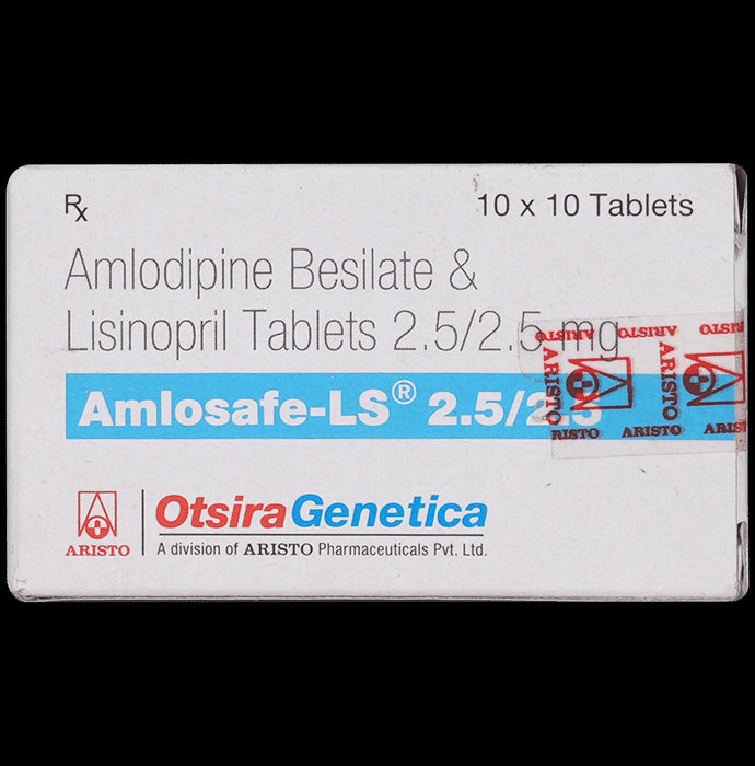 Amlosafe-LS 2.5mg/2.5mg Tablet