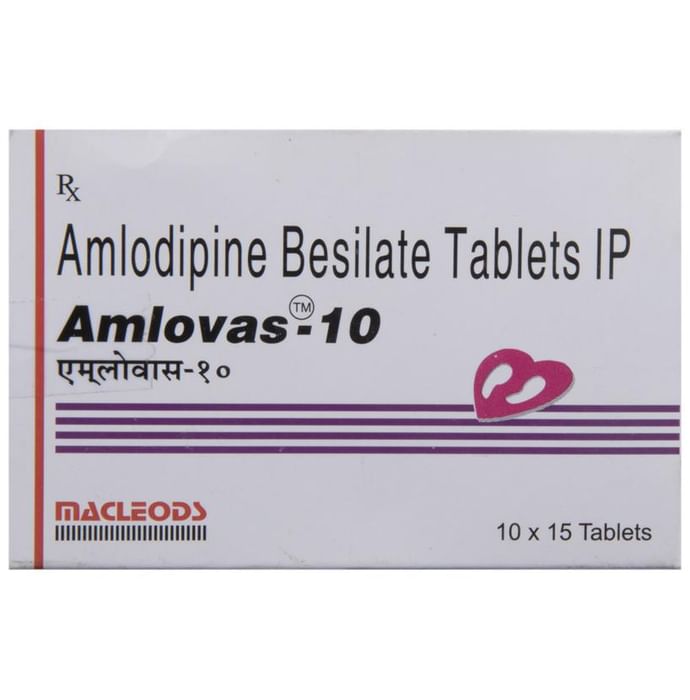 Amlovas 10 Tablet