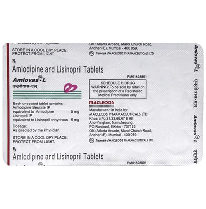 Amlovas-L Tablet