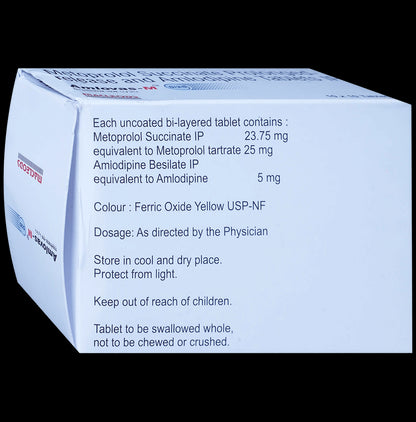 Amlovas-M 5/25 Tablet PR