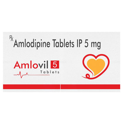 Amlovil 5mg Tablet - Classic Derma