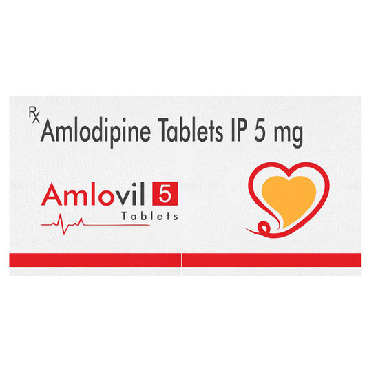 Amlovil 5mg Tablet - Classic Derma