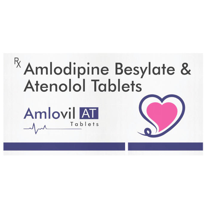 Amlovil AT 5mg/50mg Tablet - Classic Derma