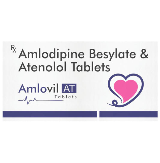 Amlovil AT 5mg/50mg Tablet - Classic Derma