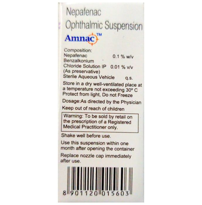 Amnac Opthalmic Suspension