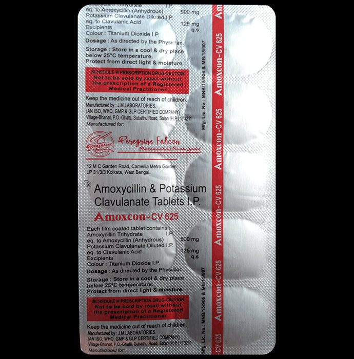 Amoxcon-CV 625 Tablet