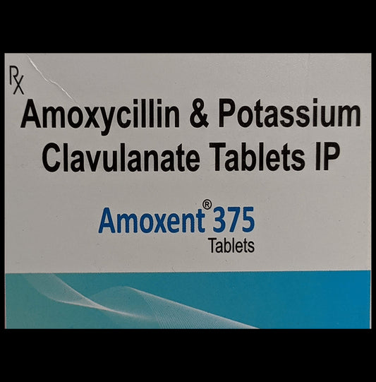 Amoxent 375 Tablet - Classic Derma