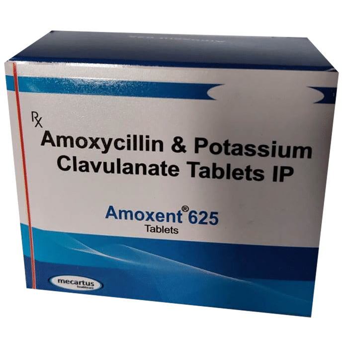 Amoxent 625 Tablet - Classic Derma