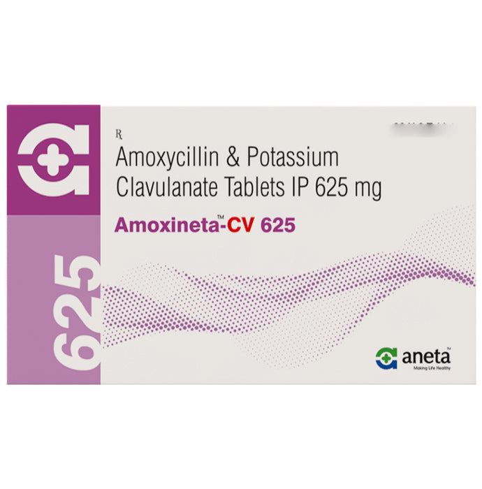 Amoxineta-CV 625 Tablet - Classic Derma