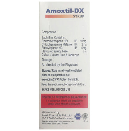Amoxtil-DX Syrup Sugar Free
