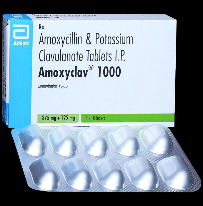 Amoxyclav 875mg/125mg Tablet - Classic Derma